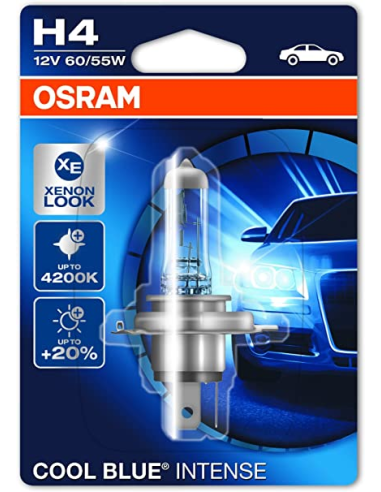 Lampara Halogena Osram H-4 Cool Blue Intense...