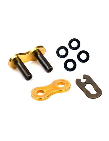 Enganche Cadena Clip 520 DID VX3 Color Oro