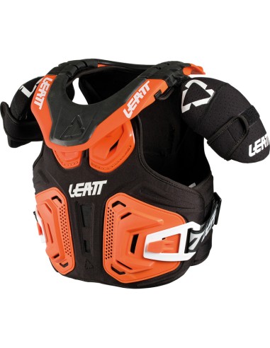 Peto & Collarín Leatt Fusión 2.0 Junior Naranja