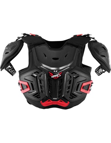 Peto Leatt 4.5 Pro Junior Negro/Rojo