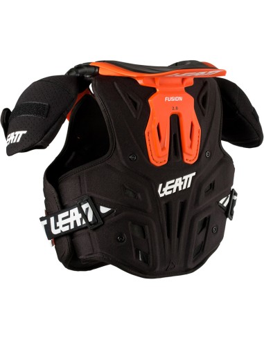 Peto & Collarín Leatt Fusión 2.0 Junior Naranja