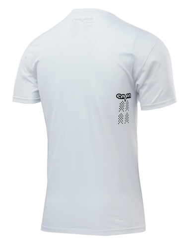 Camiseta Seven Infantil Dot Blanco/Checkmate
