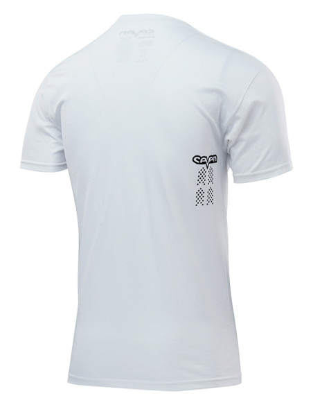 Camiseta Seven Infantil Dot Blanco/Checkmate