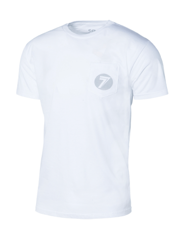 Camiseta Seven Badger Blanco