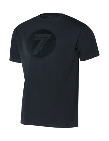 Camiseta Seven Infantil Dot Negro/Negro