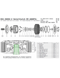 Embrague antirebote Suter MV-Agusta F4... 2