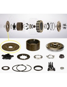 Recambio Suter - Tapa Trasera (Back Plate) 35° GSXR1000 01-