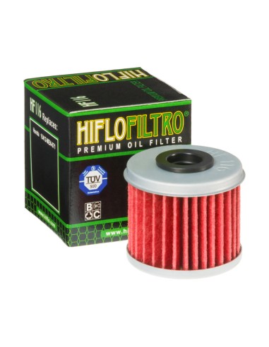 Filtro de Aceite Hiflofiltro HF116