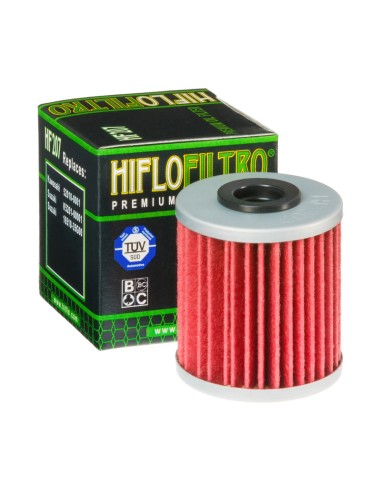 Filtro de Aceite Hiflofiltro HF207 Kawasaki KXF...