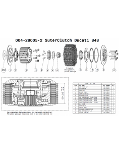 Embrague antirebote Suter Ducati 848/Streetfighter... 2