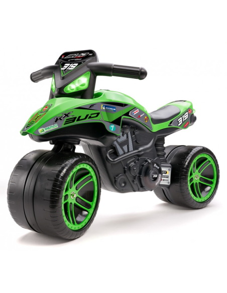 Moto de Equilibrio Falk Kawasaki KX Team BUD Racing 2020 #319 2/5 años (502KX319) Replica Quentin Prugnieres