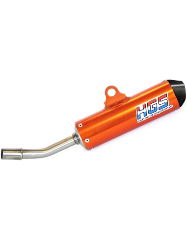 Silencioso de Aluminio/Carbono HGS KTM SX...