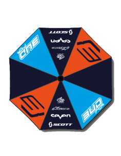 Paraguas BUD Racing RACE Azul Marino/Naranja/Azul Cielo