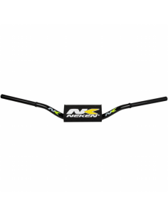Manillar Neken 28.6mm Modelo 85 Bajo Color Negro/Amarillo...