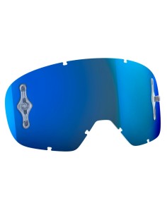 Lente Scott para Gafa MX Buzz SNG Works Azul Electrico Cromo