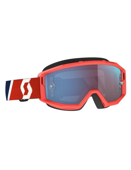 Gafa Scott Primal Rojo/Azul Lente Azul Cromo WFS