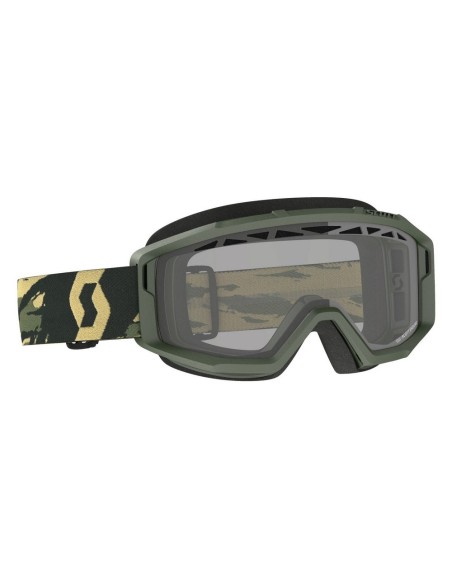 Gafa Scott Primal Enduro Camo Kaki Lente Transparente Cat.0