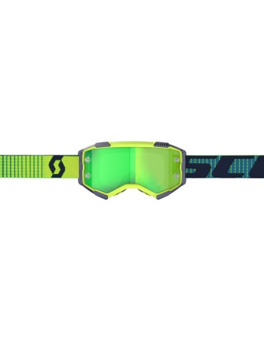 Gafa Scott Fury Azul/Amarillo Lente Verde Cromo...