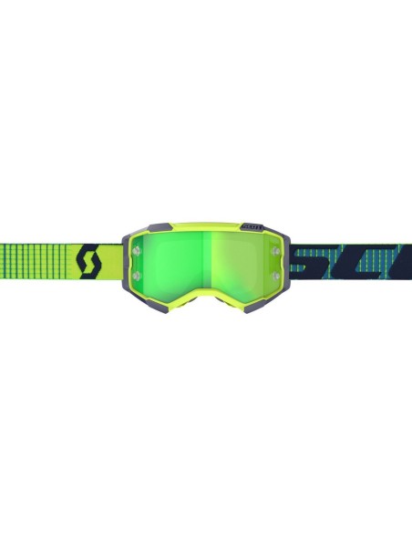 Gafa Scott Fury Azul/Amarillo Lente Verde Cromo WFS