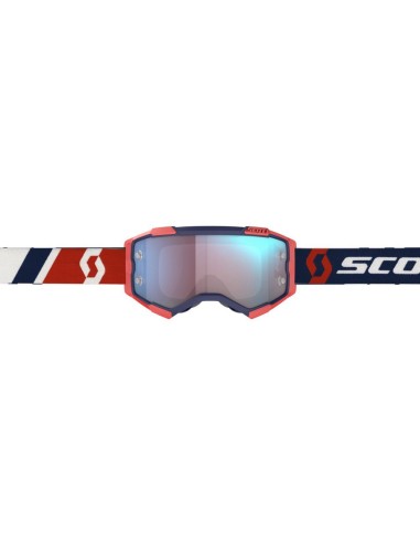 Gafa Scott Fury Rojo/Azul Lente Azul Cromo WFS