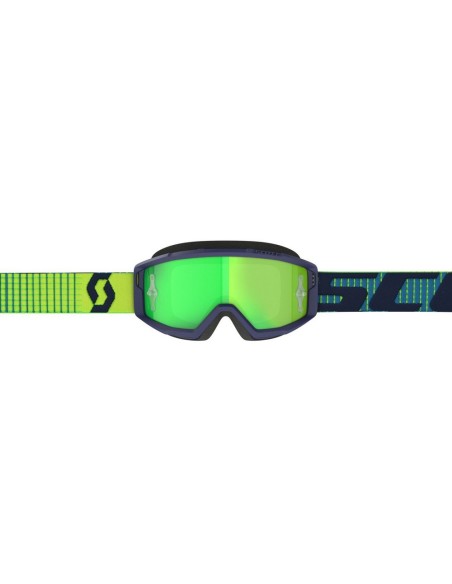 Gafa Scott Primal Azul/Amarillo Lente Verde Cromo WFS