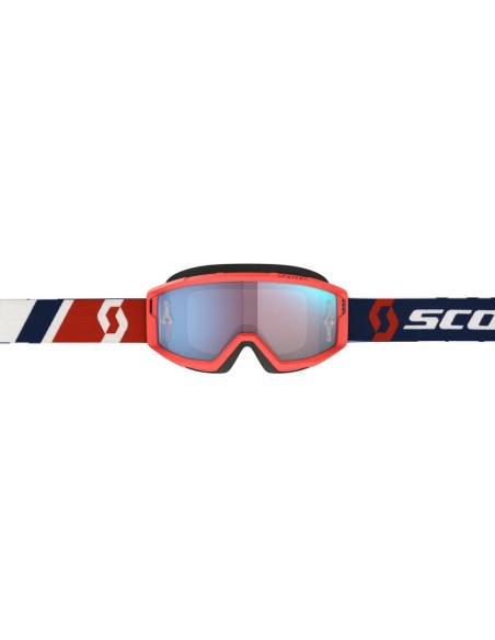 Gafa Scott Primal Rojo/Azul Lente Azul Cromo WFS