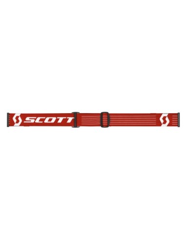 Gafa Scott Fury Rojo Brillante Lente Naranja...