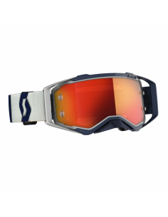 Gafa Scott Prospect Gris/Azul Oscuro Lente Naranja Cromo WFS
