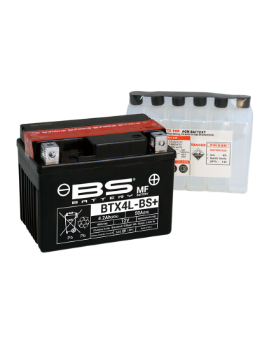 Bateria BS Battery YTX4L-BS+ / BTX4L-BS+ /...