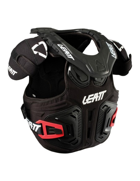 Peto & Collarín Leatt Fusión 2.0 Junior Negro