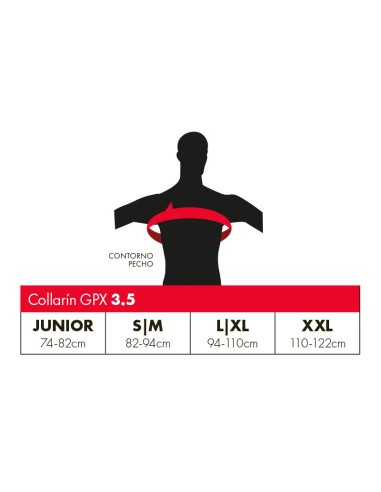 Collarín Leatt GPX 3.5 Negro