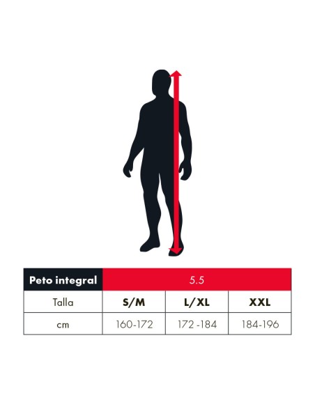 Peto Integral Leatt 5.5 Blanco