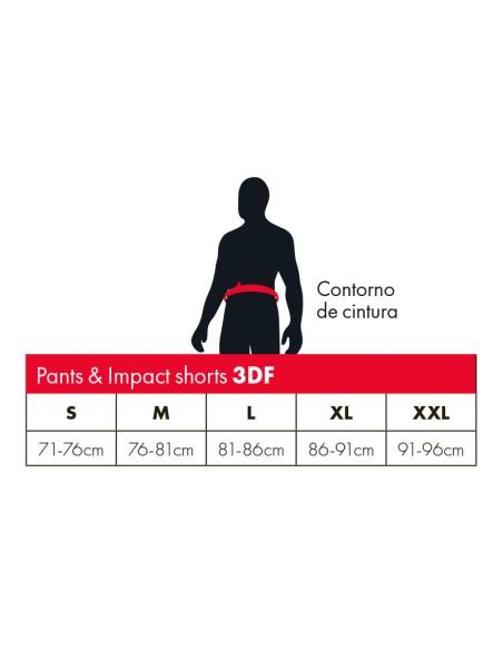 Pantalón Leatt Impact Short 3DF 5.0