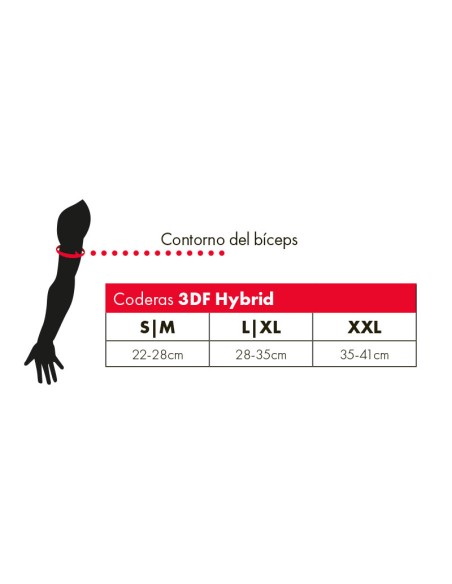 Coderas Leatt 3DF Hybrid Negro