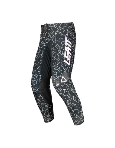 Pantalón Moto Leatt 4.5 Negro/Bones