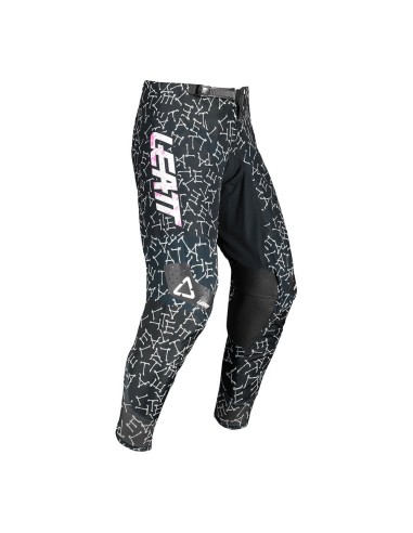 Pantalón Moto Leatt 4.5 Negro/Bones
