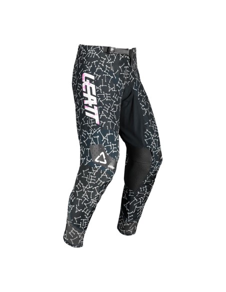 Pantalón Moto Leatt 4.5 Negro/Bones