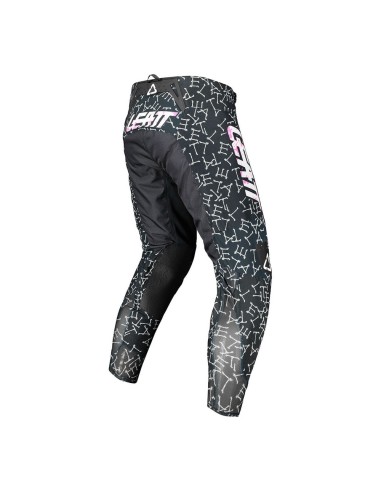Pantalón Moto Leatt 4.5 Negro/Bones