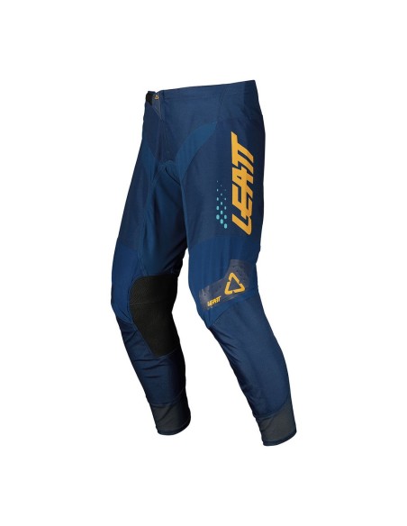 Pantalón Moto Leatt 4.5 Azul/Dorado