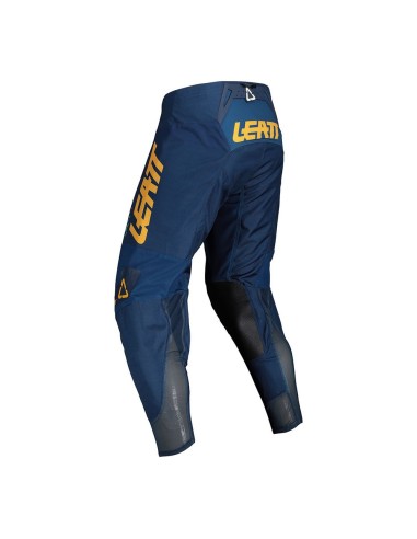 Pantalón Moto Leatt 4.5 Azul/Dorado
