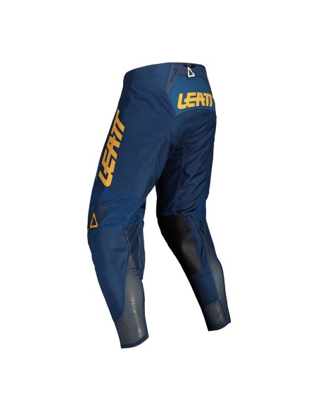 Pantalón Moto Leatt 4.5 Azul/Dorado
