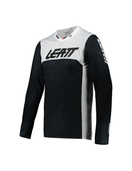 Camiseta Moto Leatt 5.5 UltraWeld Negro