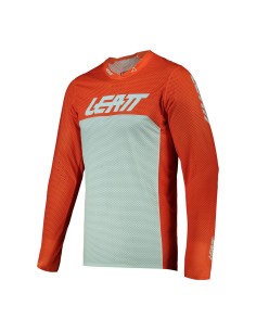 Camiseta Moto Leatt 5.5 UltraWeld Naranja