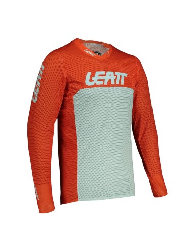 Camiseta Moto Leatt 5.5 UltraWeld Naranja