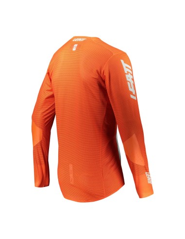 Camiseta Moto Leatt 5.5 UltraWeld Naranja