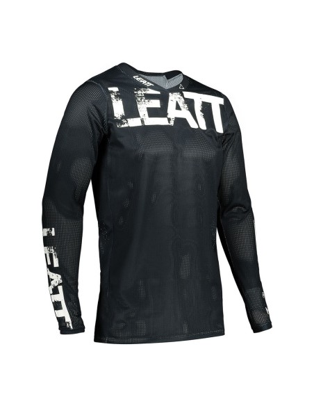 Camiseta Moto Leatt 4.5 X-Flow Negro
