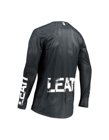 Camiseta Moto Leatt 4.5 X-Flow Negro