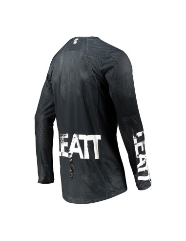 Camiseta Moto Leatt 4.5 X-Flow Negro