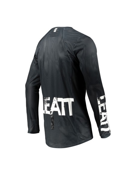 Camiseta Moto Leatt 4.5 X-Flow Negro