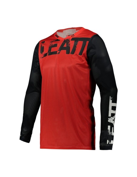 Camiseta Moto Leatt 4.5 X-Flow Rojo